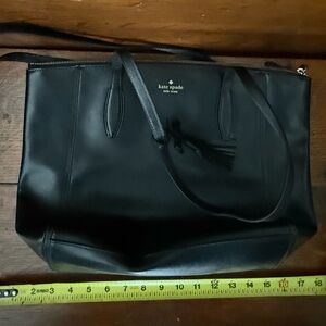 Kate Spade Black Tassel Tote